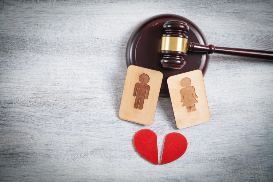 Law and justice maybe family law male and female heart broken